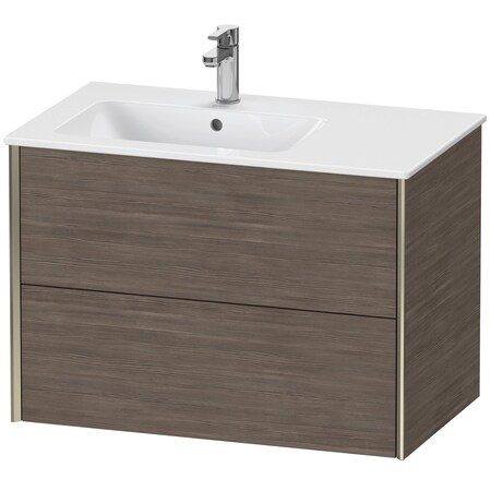 Xviu Wall-Mounted Vanity Unit Pine Terra